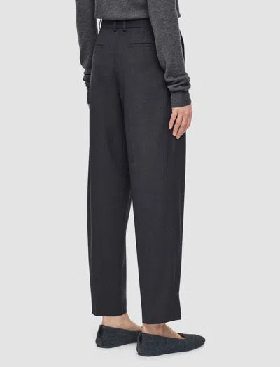 Joseph Trina Light Wool Tailoring Trousers In Black