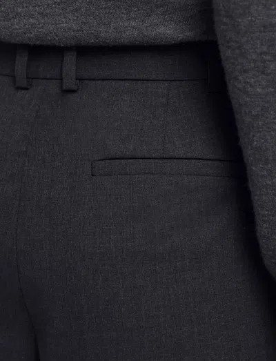 Joseph Trina Light Wool Tailoring Trousers In Black
