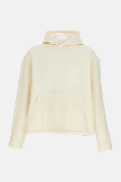Rier White Solid Sweatshirt In Neutral