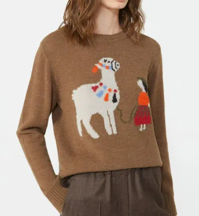 Weekend Max Mara Crew Neck Sweater In Brown