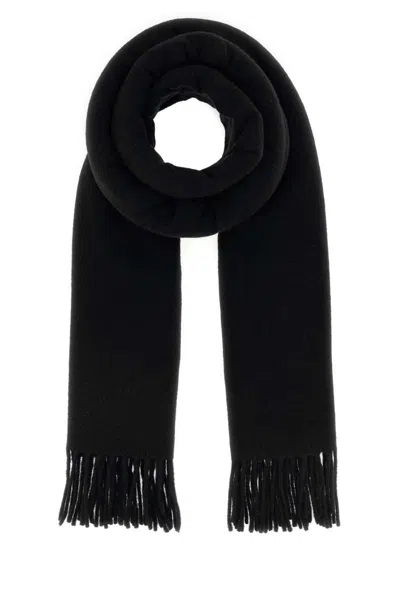 Maison Kitsuné Scarves And Foulards In Black