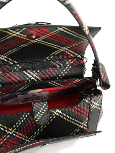 Vivienne Westwood Hazel Medium Handbag Shoulder Bags Multicolor In Red