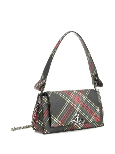 Vivienne Westwood Hazel Medium Handbag Shoulder Bags Multicolor In Red