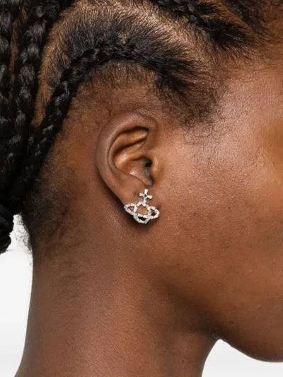 Vivienne Westwood Odetta Earrings Accessories In Metallic