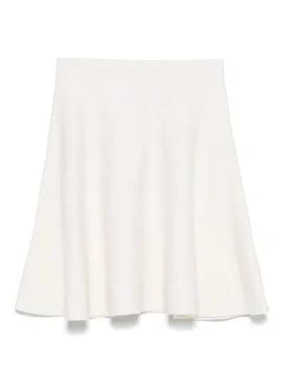 Max Mara Neutrals Skirts - A-line Skirts Women In White