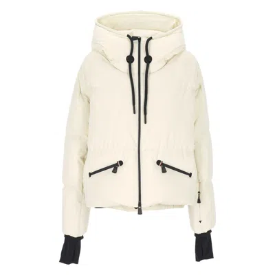 Moncler Grenoble Ski Jacket Allesaz With Hood In Animal Print