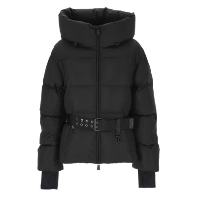 Moncler Grenoble Nisene Zip-up Belted Jacket In Black
