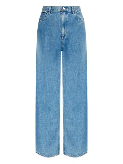 Theory Hw Wide Jean.relaxed Clothing In Blue