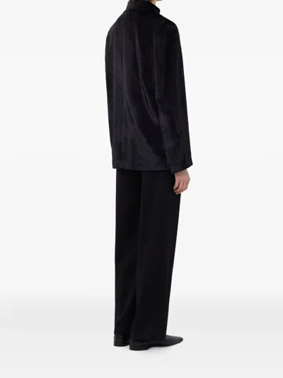 Loulou De Saison Lara Straight Jacket Clothing In Black