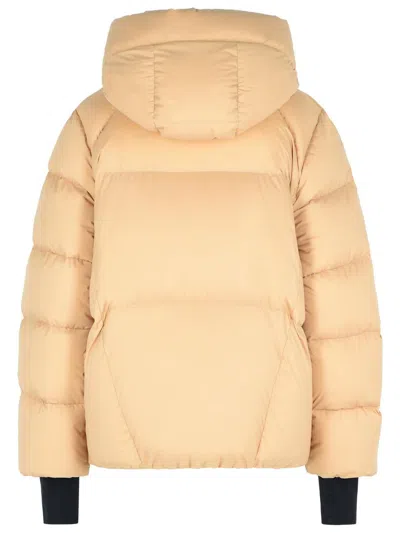 Moncler Bonnieure Ski Jacket Jackets Beige In Black
