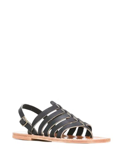 Kjacques K.jacques Homere Flat Sandals Shoes In Multi