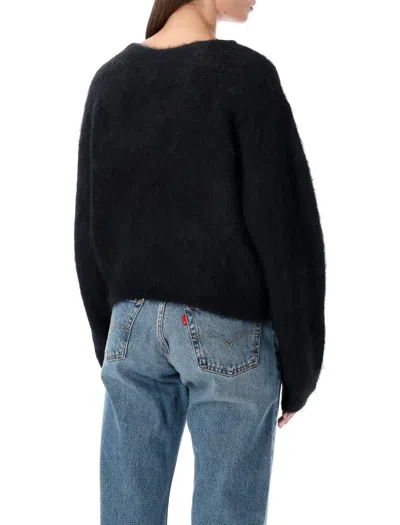American Vintage Niby Wool Sweater In Black