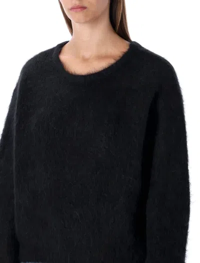 American Vintage Niby Wool Sweater In Black