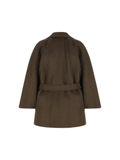 Max Mara Jackets In Green
