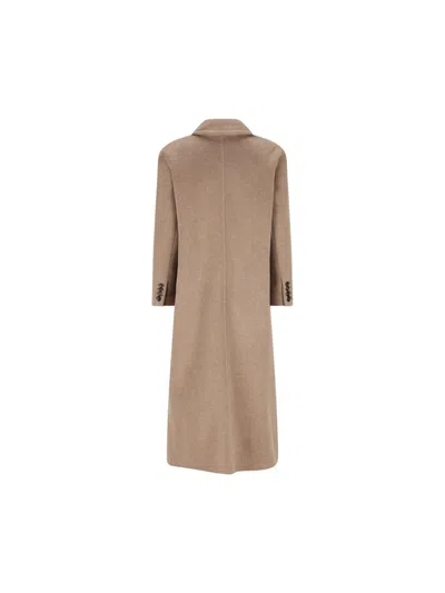 Max Mara Coats In Brown