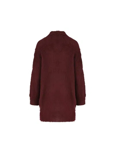 Max Mara Jerseys In Burgundy