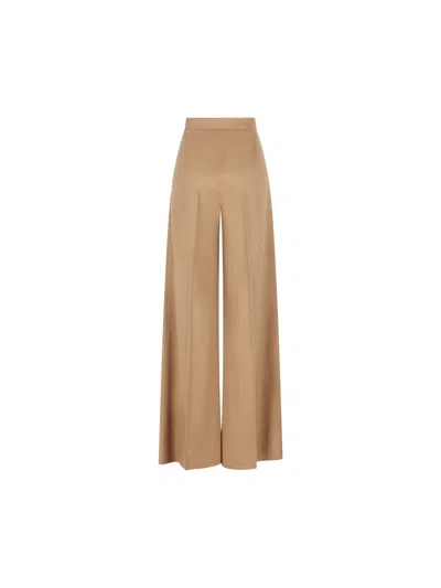 Max Mara Pants In Brown