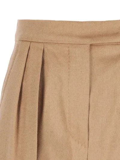 Max Mara Pants In Brown