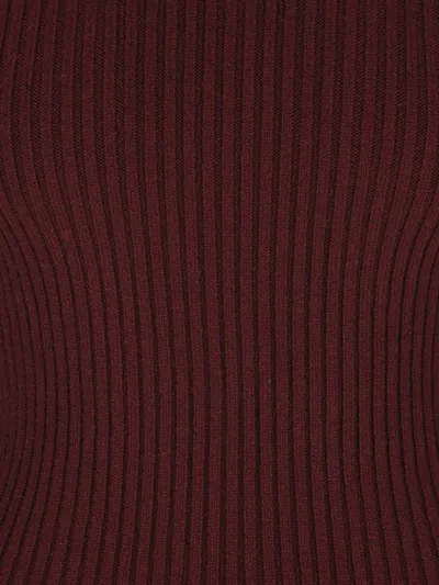 Max Mara Top In Brown