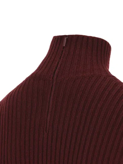 Max Mara Top In Brown