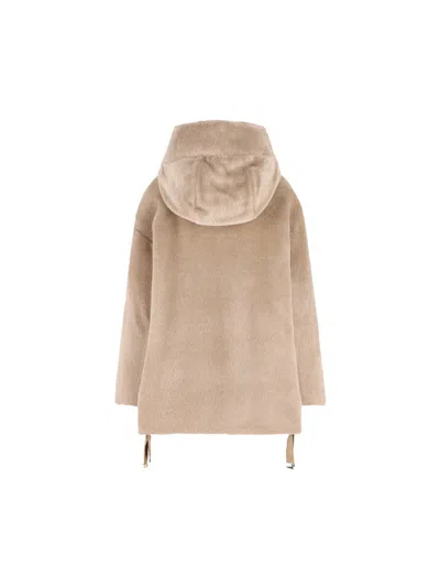 Max Mara The Cube Coats In Neutral