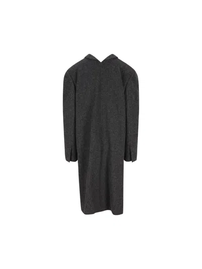 Prada Coats In Gray