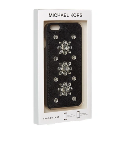 Shop Michael Michael Kors Crystal Embellished Iphone 6 Plus Case