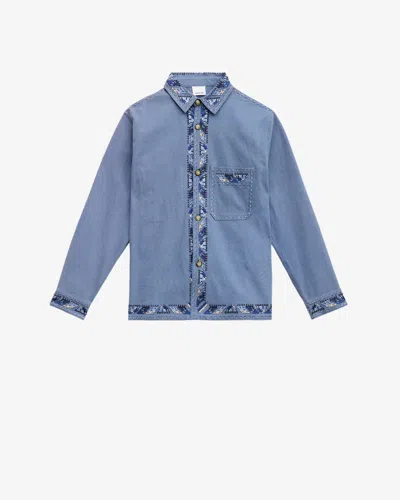 Isabel Marant Rudy Jacket In Blue