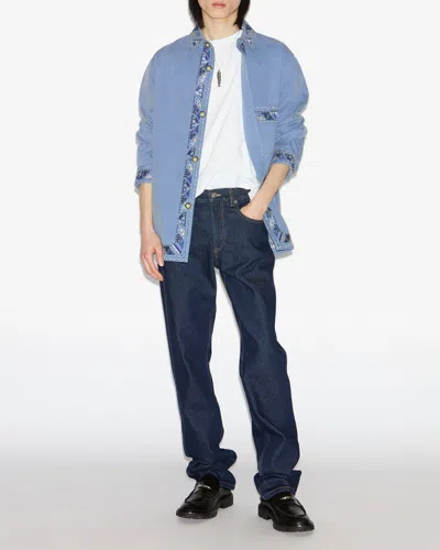 Isabel Marant Rudy Jacket In Blue