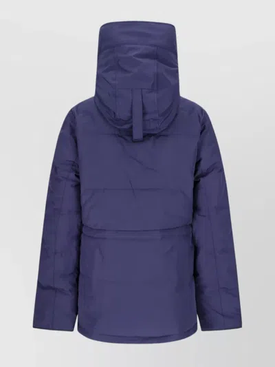 Canada Goose Chelsea Down Parka With Detachable Hood In Blue