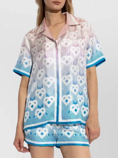 Casablanca Monogrammed Shirt In Multi