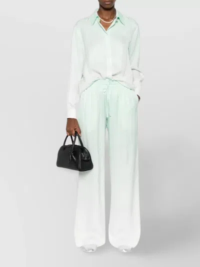 Casablanca Shirt With Faded Effect In Green