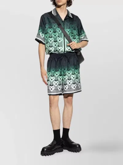 Casablanca Drawstring Shorts In Black