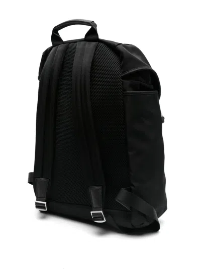 Sandro Logo-lettering Backpack In Black