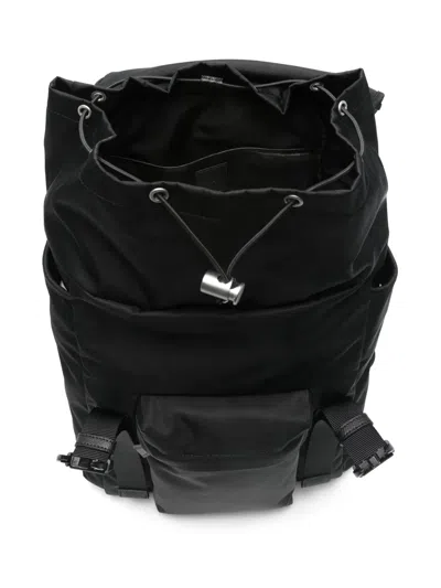 Sandro Logo-lettering Backpack In Black
