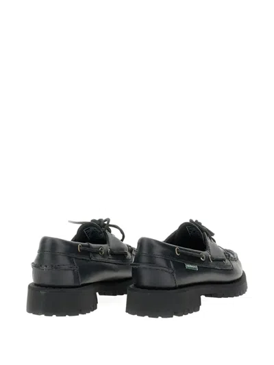 Sebago Black Ranger Moc Soft Loafers In Black