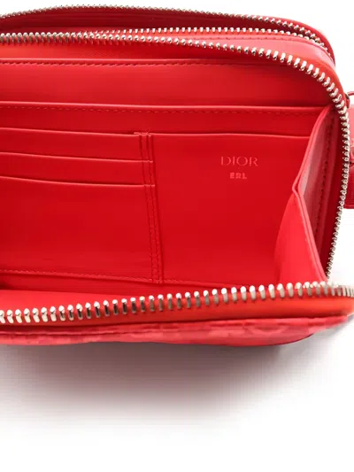 Pre-owned Dior Erl Mirage Shoulder Bag In Pink