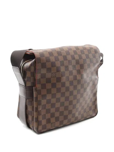 Pre-owned Louis Vuitton Naviglio Shoulder Bag In Brown