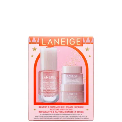 Laneige Bouncy And Firm Mini Skin Treats Set In Multi