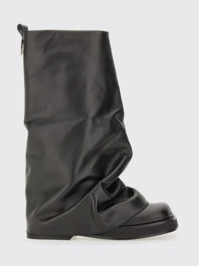 Attico Combat Robin Boots In Black