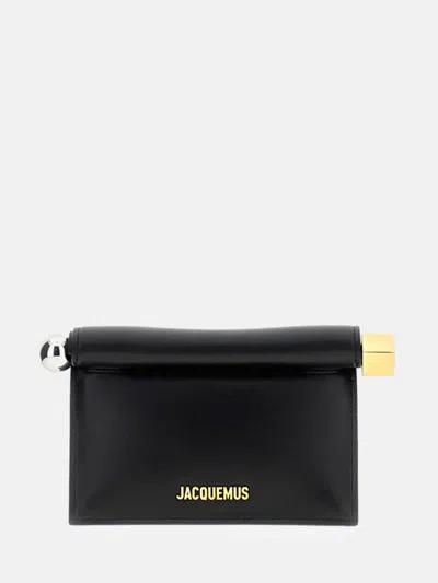 Jacquemus Rond Handbags Black In Black