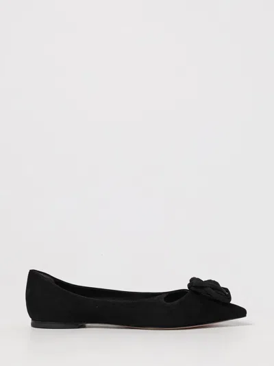 Roger Vivier Ballerina Shoes Featuring Heart Silhouette In Black