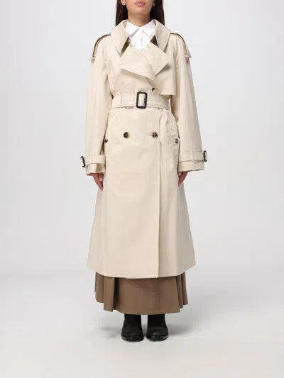 Burberry Fitzrovia Coats White In Neutral