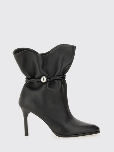 Isabel Marant Lolya Leather Boots In Black