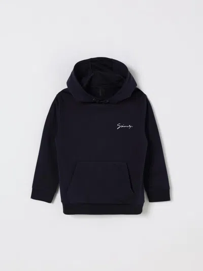 Givenchy Kids Hoodie In Blue