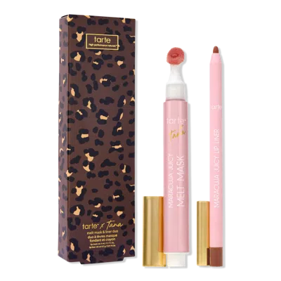 Tarte X Tana Melt Mask & Liner Lip Kit - Tana Ii In Multi