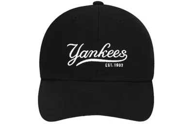 Mlb Logo Black Baseball Cap