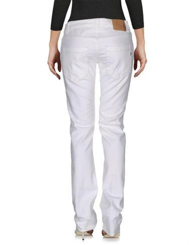 Shop Dondup Denim Pants In White