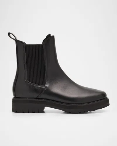 Rag & Bone Corey Lug Sole Chelsea Boot In Black