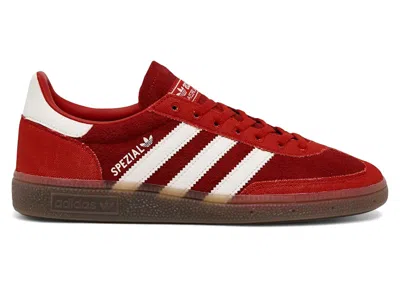 Pre-owned Adidas Originals Handball Spezial (women's) Sneakers In Scarelet Red/cloud White/gum In Multi